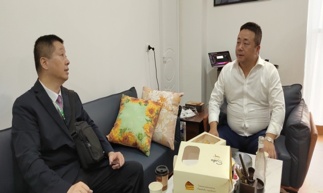 冉红斌会长出访乌兹别克斯坦和哈萨克斯坦